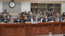 Ketua KPK Setyo Budiyanto dalam Rapat Kerja bersama Komisi III DPR RI di Jakarta, Rabu (28/1/2026). (Foto: dok. KPK)