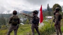 Ilustrasi Satgas Damai Cartenz (Source: Abdi Negara)