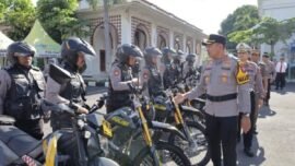 Pembukaan Operasi Keselamatan Semeru 2026 di Mapolrestabes Surabaya, Senin (2/2/2026). (Ist/Dimas AP)