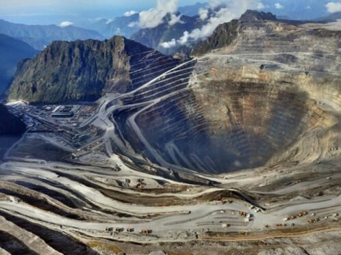 Ilustrasi: Tambang emas Freeport di Papua. (Foto: dok. Kementerian ESDM)