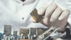 Ilustrasi teknologi chip (Foto: freepik)