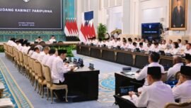 Sidang Kabinet Paripurna yang digelar di Istana Negara Jakarta, Jumat (13/3/2026). (Foto: BPMI Setpres)