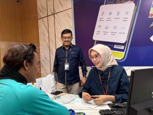 Pelayanan Perumda Air Minum Surya Sembada Kota Surabaya (Foto: Hum/Ist)