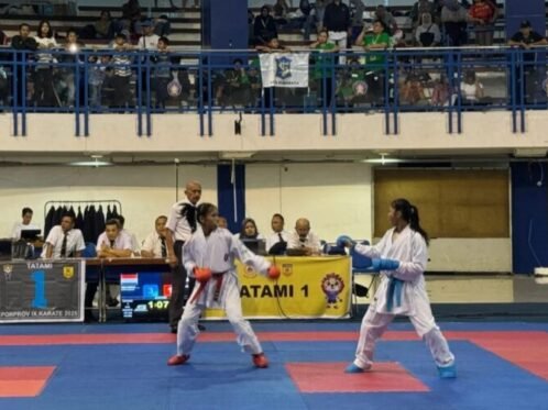 Ilustrasi: Cabang olahraga Karate dalam Pekan Olahraga Provinsi (Porprov) XI Jawa Timur 2025 (Sumber Foto: Kominfo Jatim)