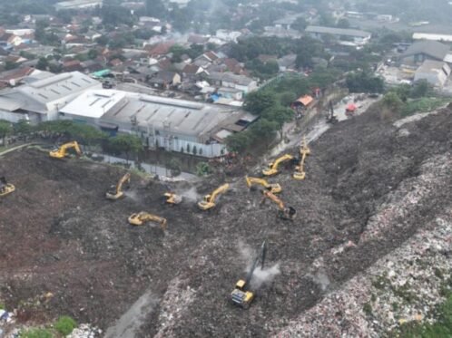 Tempat Pengolahan Sampah Terpadu (TPST) Bantargebang di Kota Bekasi, Jawa Barat (Foto: Kominfotik DKI)