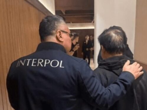 Penangkapan ini merupakan hasil kerja sama antara Divhubinter Polri, Polres Metro Tangerang Kota, serta otoritas Malaysia (Sumber Foto: Hum/Polri)