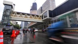 dok. JPO Halte TransJakarta M.H. Thamrin-Sarinah di Jakarta Pusat (Foto: Pemprov DKI)