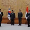 MoU ditandatangani oleh Menko Bidang Perekonomian RI Airlangga Hartarto dan Menteri Samudra dan Perikanan Republik Korea Hwang Jongwoo di Seoul, Rabu (1/04/2026). (Foto: Kemenko Ekon)