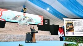 Presiden RI pada penyerahan denda administratif dan penyelamatan keuangan negara di Kompleks Kejaksaan Agung Republik Indonesia, Jakarta, Jumat (10/4/2026). (Foto: Biro Pers Setpres)