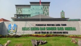 Kantor Dinas Energi dan Sumber Daya Mineral (ESDM) Jawa Timur di Jl. Tidar No. 123, Surabaya (Foto: dok. ESDM Jatim)