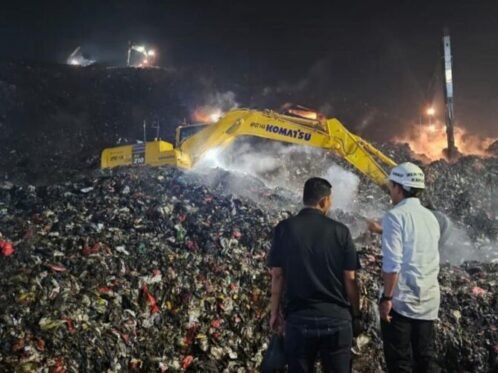 Tempat Pengolahan Sampah Terpadu (TPST) Bantargebang, Kota Bekasi, Jawa Barat (Foto: dok. KLH/BPLH)
