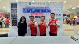 Ajang ini dikemas dalam Liga Muaythai Jawa Timur Seri II (Foto: Dimas AP/BI)