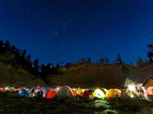 Ranu Kumbolo merupakan danau kawah di Taman Nasional Bromo Tengger Semeru, Lumajang, Jawa Timur (Foto: dok. Dispar Lumajang)