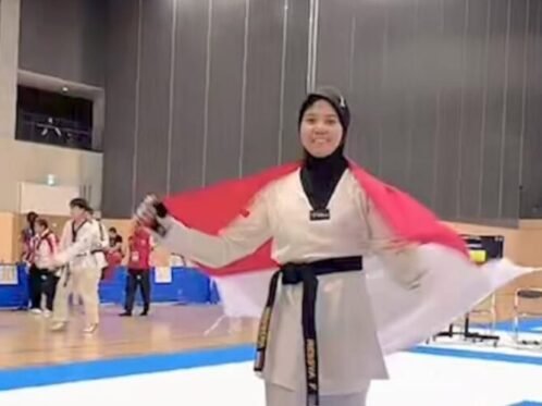 Personel Direktorat Samapta (Dit Samapta) Polda Sumatra Barat Bripda Ressya Faolingga (Olin) (Sumber Foto: Polda Sumbar)