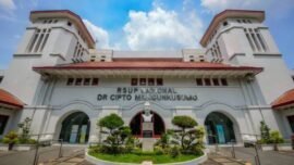 Ilustrasi: Rumah Sakit Umum Pusat (RSUP) Nasional Dr Ciptomangunkusumo di Jakarta Pusat (Foto: dok. Kemenkes RI)