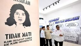 Peresmian Museum Ibu Marsinah di Desa Nglundo, Kecamatan Sukomoro, Kabupaten Nganjuk, Jawa Timur, Sabtu, 16 Mei 2026. (Sumber Foto: Biro Pers Setpres)