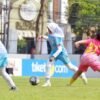 Kompetisi sepak bola Putri U-15 antara Putri Meta vs Persegres Putri di Lapangan Bogowonto, Surabaya, Sabtu (9/5/2026). (Foto: Dimas AP/Ist)
