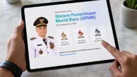 Ilustrasi: Sistem Penerimaan Murid Baru (SPMB) Tahun Ajaran 2026/2027 Surabaya (Foto: Cre-AI/Dna)