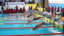 dok. Kejuaraan Daerah (Kejurda) Finswimming Jawa Timur (Foto: POSSI Jatim)