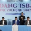 Konferensi pers Sidang Isbat penetapan awal Zulhijah 1447 H di Kantor Kementerian Agama, Jalan MH Thamrin, Jakarta, Minggu (17/5/2026). (Sumber Foto: Kemenag RI)