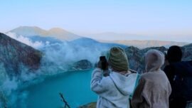 Ilustrasi: Taman Wisata Alam Kawah Ijen membentang dari Kabupaten Bondowoso hingga Kabupaten Banyuwangi, Jawa Timur (Sumber Foto: BBKSDA Jatim)