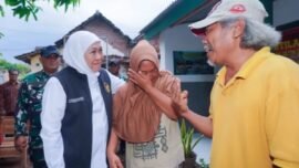 dok. Gubernur Jawa Timur Khofifah Indar Parawansa saat meninjau hasil Program Rutilahu di Desa Pace Kulon, Nganjuk, Kamis (23/10/2025). (Foto: Pemprov Jatim)