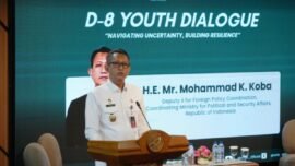 Deputi Bidang Koordinasi Politik Luar Negeri Kemenko Polkam, Duta Besar Mohammad K. Koba (Foto: Hum Datin)