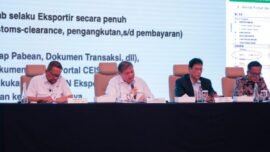 Konferensi pers terkait kebaikan Peraturan Pemerintah (PP) Nomor 21 Tahun 2026 di Jakarta, Minggu (31/5/2026). (Sumber Foto: Hum/Ekon)