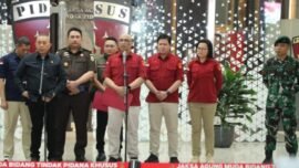 dok. Direktur Penyidikan Jaksa Agung Muda Tindak Pidana Khusus (Jampidsus) Kejagung, Syarief Sulaeman Nahdi dalam konferensi pers di Gedung Kejaksaan Agung, Jakarta, Rabu (3/6/2026). (Foto: Pen/Kejagung)