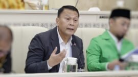 Anggota Komisi II DPR RI, Mardani Ali Sera, saat Rapat Kerja, RDP, dan RDPU di Ruang Rapat Komisi II DPR RI, Gedung Nusantara, Senayan, Jakarta, Senin (8/6/2026). (Sumber Foto: dpr.go.id)