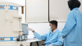 Laboratorium uji kontaminasi radioaktif produk perikanan berlokasi di Cipayung, Jakarta Timur (Foto: dok. KKP)