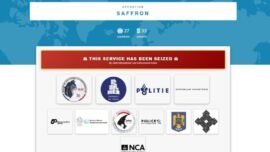 Tangkapan layar penutupan situs VPN melalui operasi penegakan hukum internasional (Source: Operation Saffron)