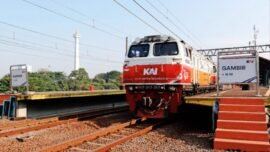 dok. Stasiun Gambir di Jalan Medan Merdeka Timur No.1, Kecamatan Gambir, Jakarta Pusat. (Sumber Foto: Infopublik)