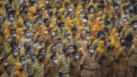 dok. Apel Aparatur Sipil Negara (ASN) di lingkungan Pemerintah Kota Surabaya (Foto: Pemkot Surabaya)