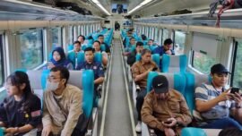 Kereta api kelas eksekutif. (Foto: dok/Pr-KAI)
