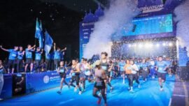 Gelaran Rupiah Borobudur Playon 2026 di kawasan Candi Borobudur, Kabupaten Magelang, Minggu (5/7/2026). (Foto: Hum Jateng)