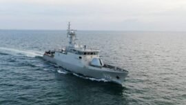 Ilustrasi: Kapal Cepat Rudal 60m ke-5 besutan PT PAL Indonesia, KRI Kapak-625. (Sumber Foto: Corcomm PAL)