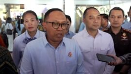 Wakil Kepala Kejaksaan Tinggi Jawa Timur, Luhur Istighfar, usai penyerahan dokumen perwalian di Convention Hall Arief Rahman Hakim, Surabaya, Kamis (16/7/2026). (Foto: Ist/Dna/Bicara Indonesia)