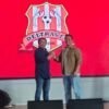 Dari kiri: CEO Deltras FC Amir Burhanudin bersama Presiden Deltras FC Deddy A. Wibowo.