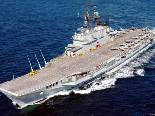 Kapal Induk ITS Giuseppe Garibaldi. (Foto: dok/seaforces)
