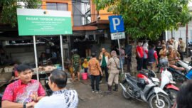 Pasar Tembok Dukuh Surabaya, Jawa Timur. (Foto: dok/Pemkot Surabaya)