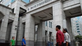 dok. Gedung Bank Indonesia (BI) di Jl. M.H. Thamrin No. 2, Jakarta Pusat. (Sumber Foto: Setkab)