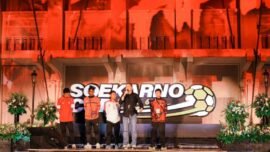 Gala Dinner Soekarno Cup 2026 di kawasan Kota Lama Surabaya, Minggu (9/8/2026) malam. (Foto: dok. Panpel)