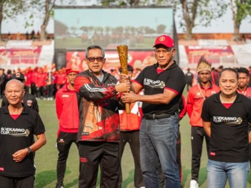 Soekarno Cup U-17 Tahun 2026 resmi dibuka di Stadion Gelora 10 November, Tambaksari, Surabaya, Jawa Timur, Senin (10/8/2026). (Foto: dok. Panpel)