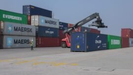 Ilustrasi dry port atau pelabuhan darat. (Sumber Foto: Pemprov Jateng)