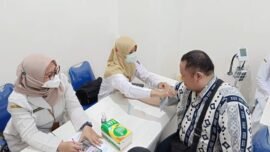 Ilustrasi: Pemeriksaan kesehatan di Rumah Sakit Umum Daerah (RSUD) Eka Candrarini (EC) (Foto: dok. Dna/Bicara Indonesia)