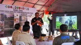 Posko Lapangan Siaga Darurat Karhutla Kabupaten Pulang Pisau, Provinsi Kalimantan Tengah, Jumat (31/7/2026). (Foto: Hum/Kemenko Polkam)