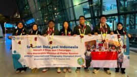 Delegasi Indonesia dalam ajang International Geography Olympiad (iGeo) 2026 di Istanbul, Turki. (Foto: dok. Kemendikdasmen)