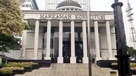 Ilustrasi: Gedung Mahkamah Konstitusi (MK) di Jalan Medan Merdeka Barat No. 6, Jakarta Pusat. (Sumber Foto: Setkab)