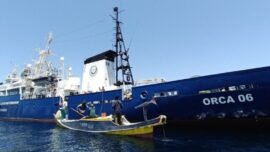 Penangkapan dilakukan oleh Tim PSDKP KKP setelah mendeteksi adanya ledakan di perairan Kepulauan Spermonde, Kamis (27/8/2026). (Foto: dok. KKP)